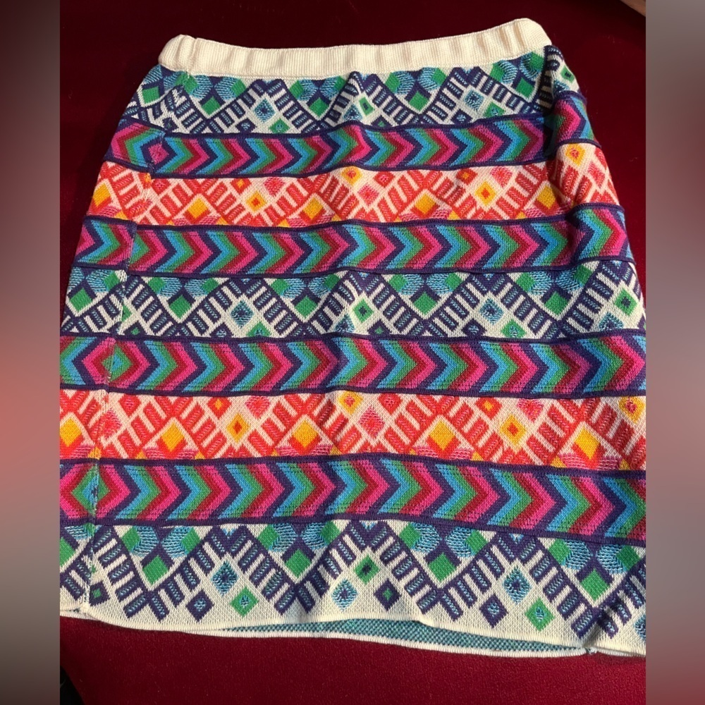 Jens Pirate Booty boho Gypsy crochet 90s skirt revolve style size Large